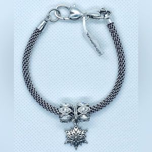 Brighton Snowflake Charm bracelet